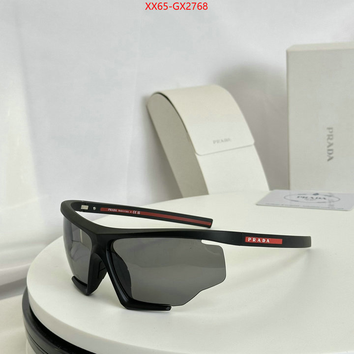 Glasses-Prada fake high quality ID: GX2768 $: 65USD