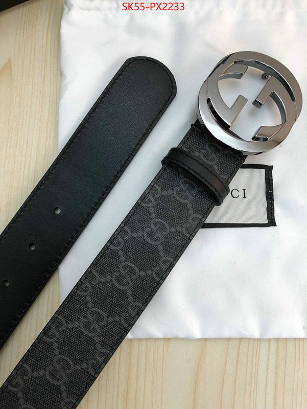 Belts-Gucci high quality ID: PX2233 $: 55USD