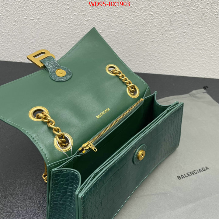 Balenciaga Bags(4A)-Hourglass- quality aaaaa replica ID: BX1903 $: 95USD,