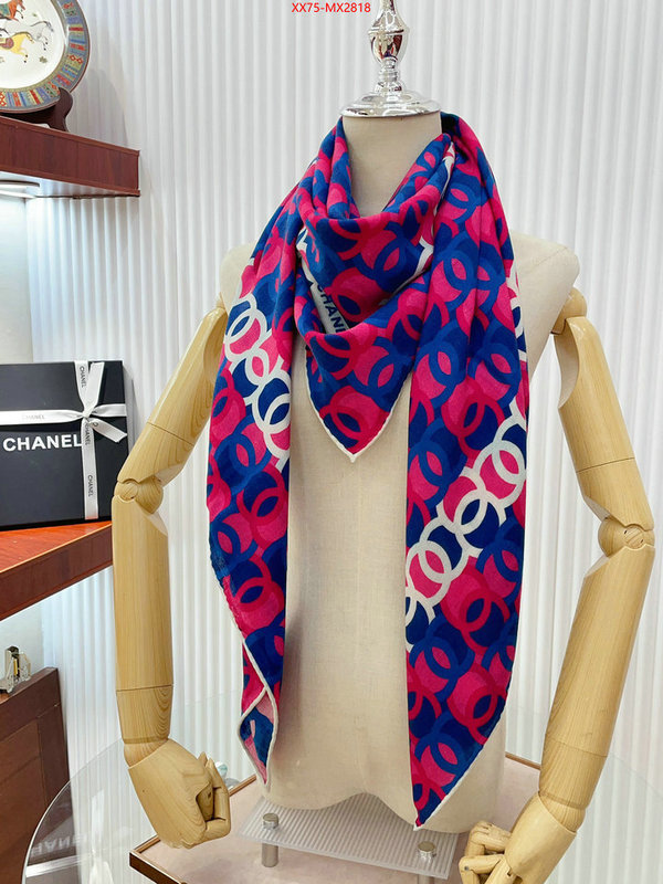 Scarf-Chanel top quality fake ID: MX2818 $: 75USD