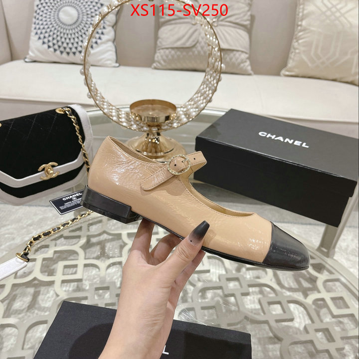 Women Shoes-Chanel buy 2023 replica ID: SV250 $: 115USD