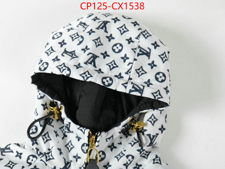 Clothing-LV outlet sale store ID: CX1538 $: 125USD