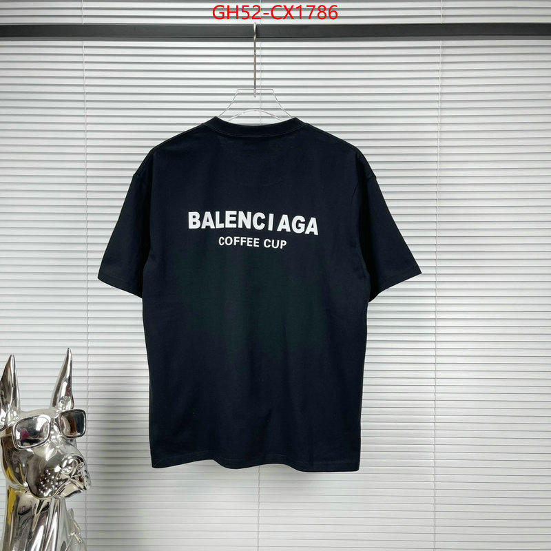 Clothing-Balenciaga shop designer replica ID: CX1786 $: 52USD