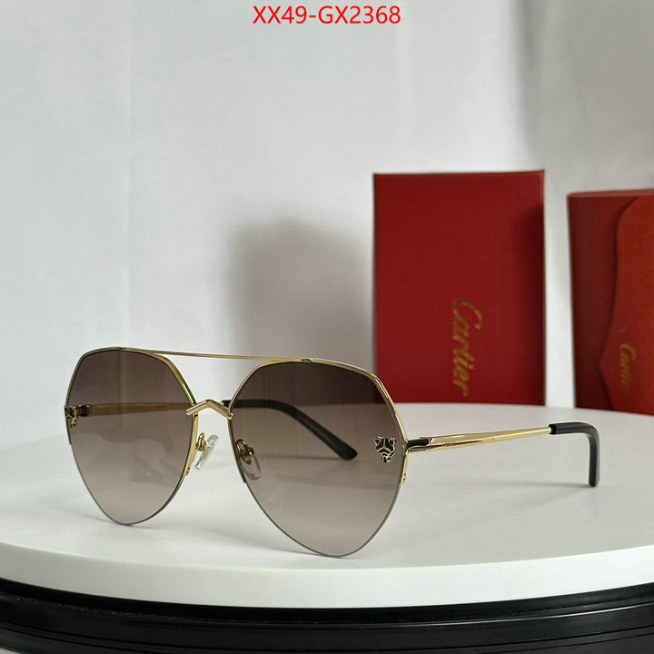 Glasses-Cartier is it illegal to buy dupe ID: GX2368 $: 49USD