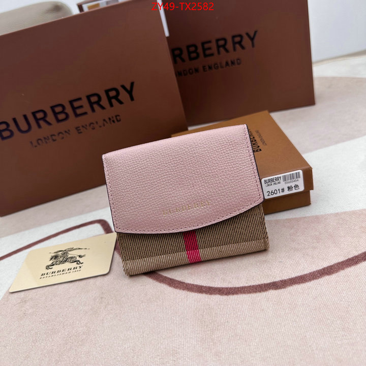 Burberry Bags(4A)-Wallet are you looking for ID: TX2582 $: 49USD,