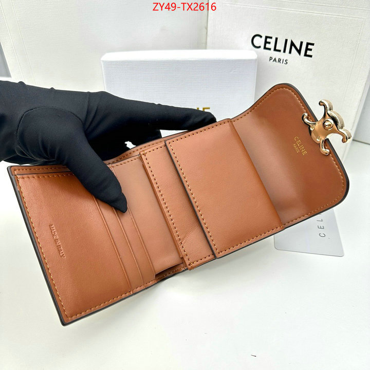 CELINE Bags(4A)-Wallet at cheap price ID: TX2616 $: 49USD,