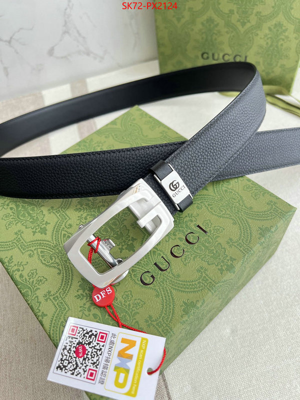 Belts-Gucci replica designer ID: PX2124 $: 72USD