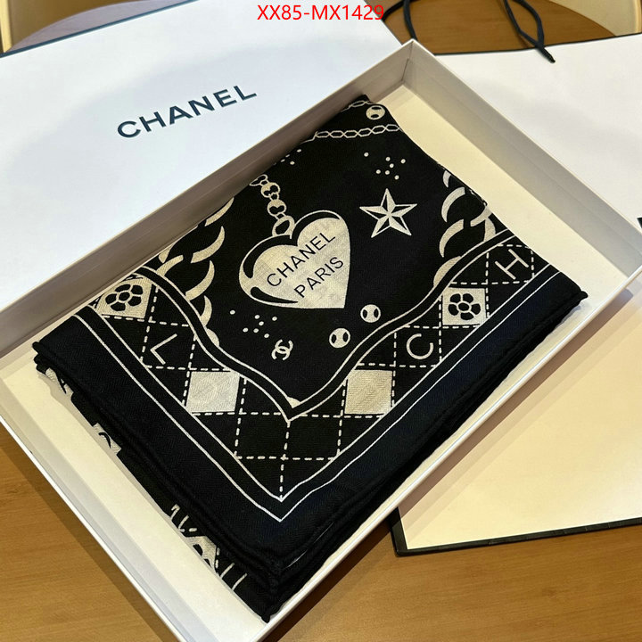 Scarf-Chanel wholesale sale ID: MX1429 $: 85USD