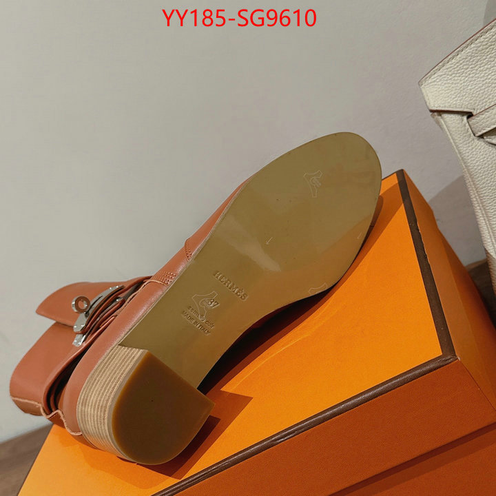 Women Shoes-Hermes how to find designer replica ID: SG9610 $: 185USD