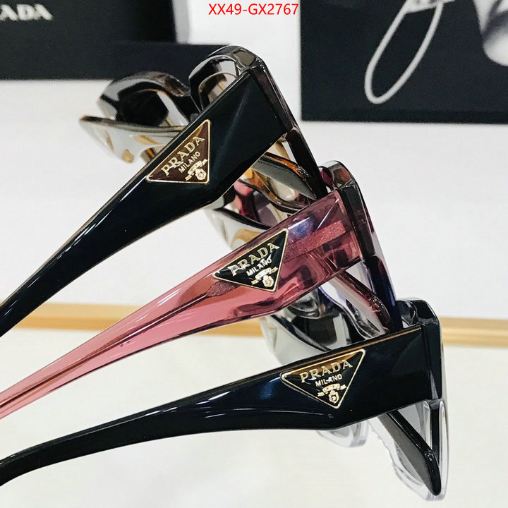 Glasses-Prada what 1:1 replica ID: GX2767 $: 49USD