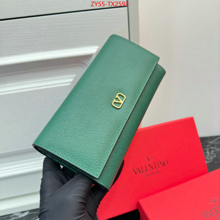 Valentino Bags(4A)-Wallet replica sale online ID: TX2593 $: 55USD,