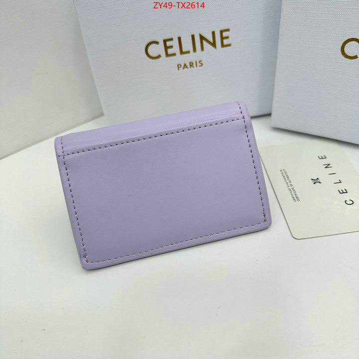 CELINE Bags(4A)-Wallet top fake designer ID: TX2614 $: 49USD,