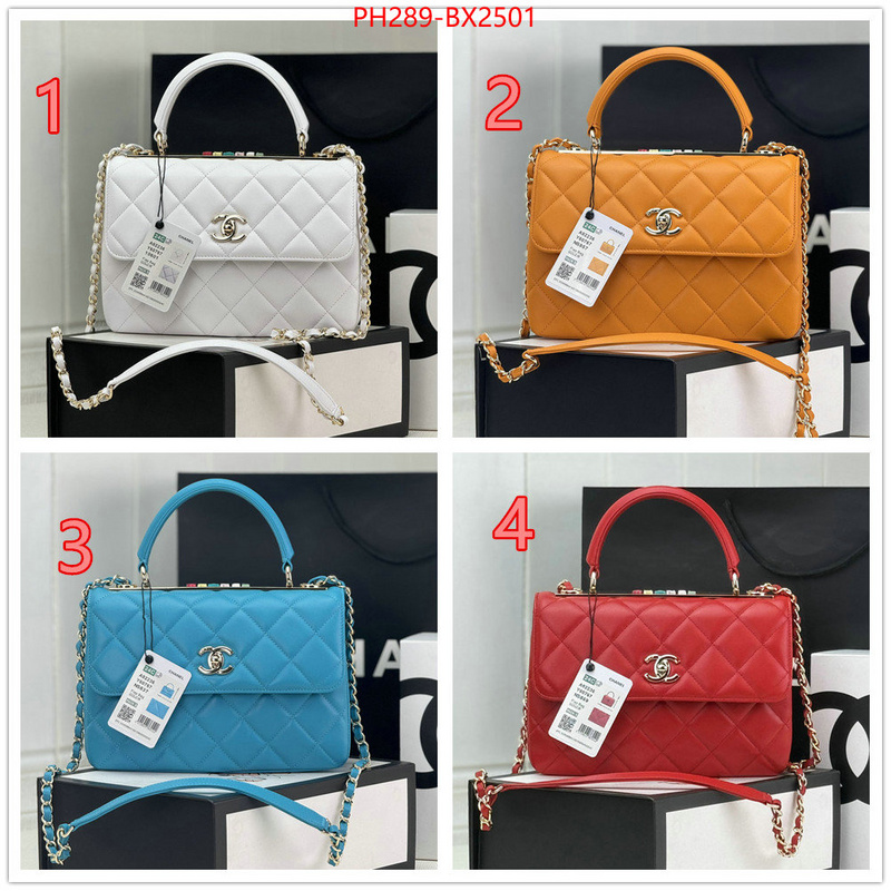 Chanel Bags(TOP)-Diagonal- buy top high quality replica ID: BX2501 $: 289USD,