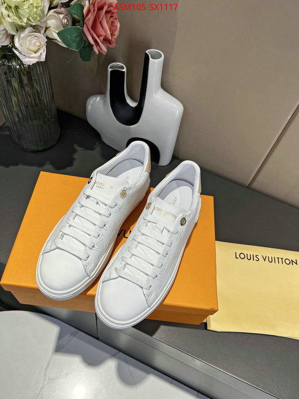 Women Shoes-LV where quality designer replica ID: SX1117 $: 105USD