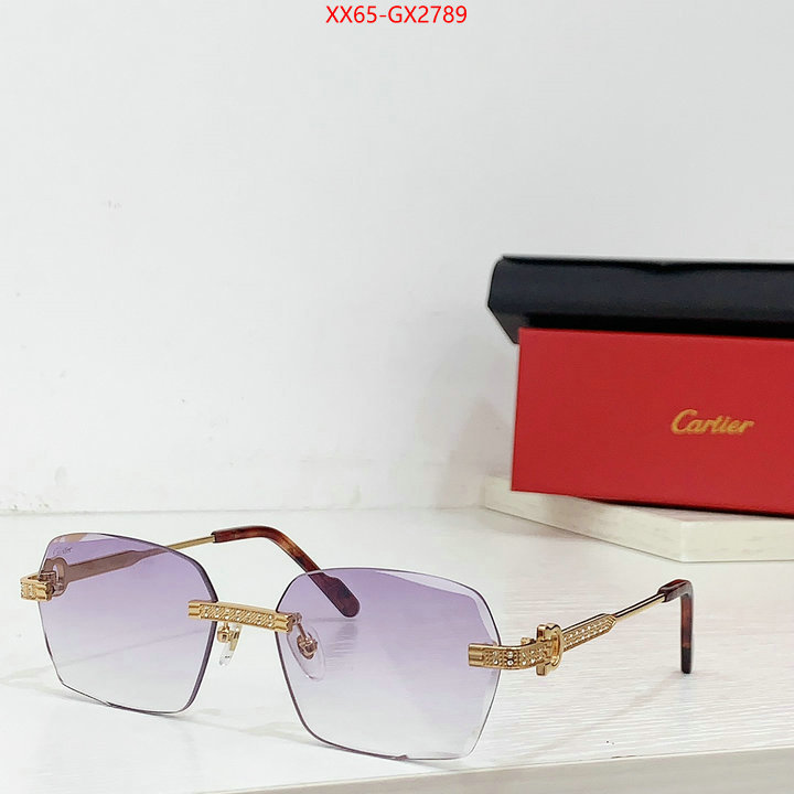 Glasses-Cartier what is a 1:1 replica ID: GX2789 $: 65USD