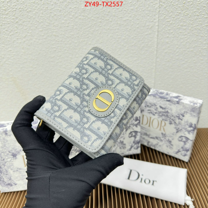 Dior Bags(4A)-Wallet- cheap replica ID: TX2557 $: 49USD,