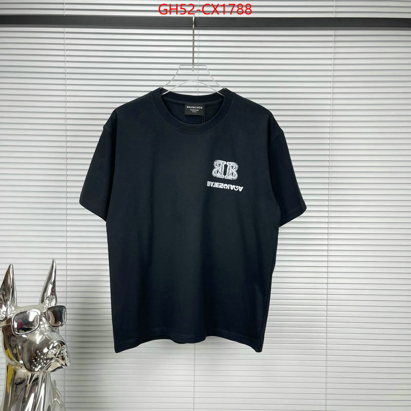 Clothing-Balenciaga fashion designer ID: CX1788 $: 52USD