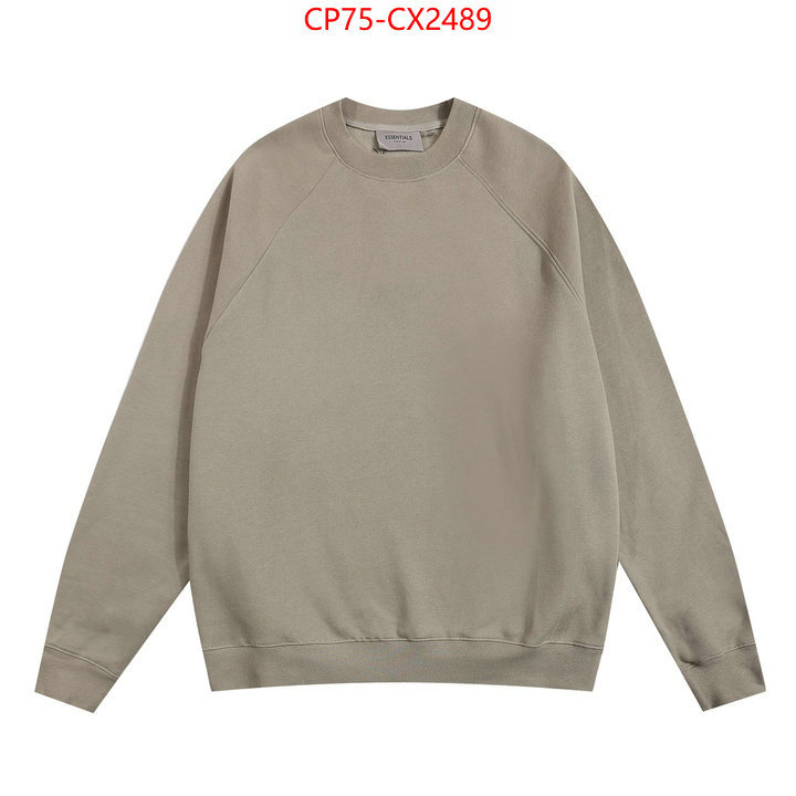 Clothing-Essentials can i buy replica ID: CX2489 $: 75USD