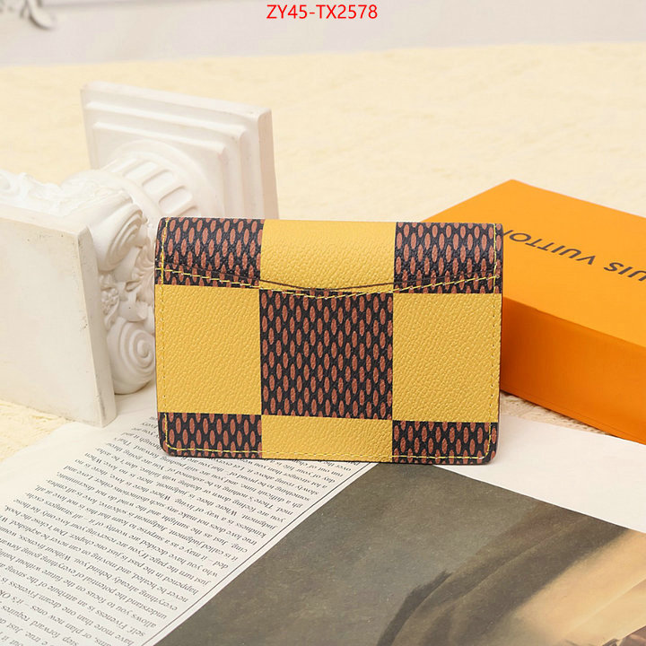 LV Bags(4A)-Wallet buy top high quality replica ID: TX2578 $: 45USD,