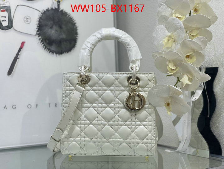 Dior Bags(4A)-Lady- high quality 1:1 replica ID: BX1167 $: 105USD,