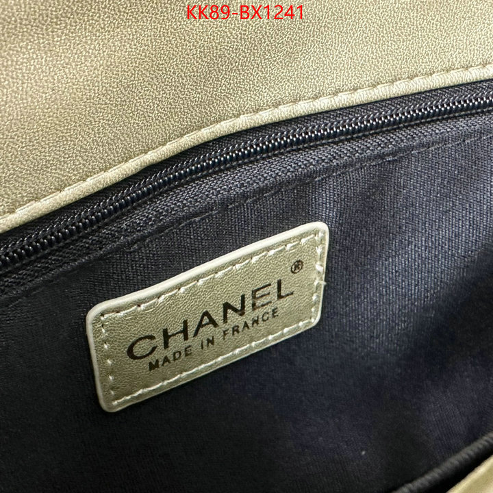 Chanel Bags(4A)-Diagonal- top quality ID: BX1241 $: 89USD,