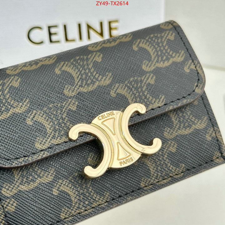 CELINE Bags(4A)-Wallet top fake designer ID: TX2614 $: 49USD,