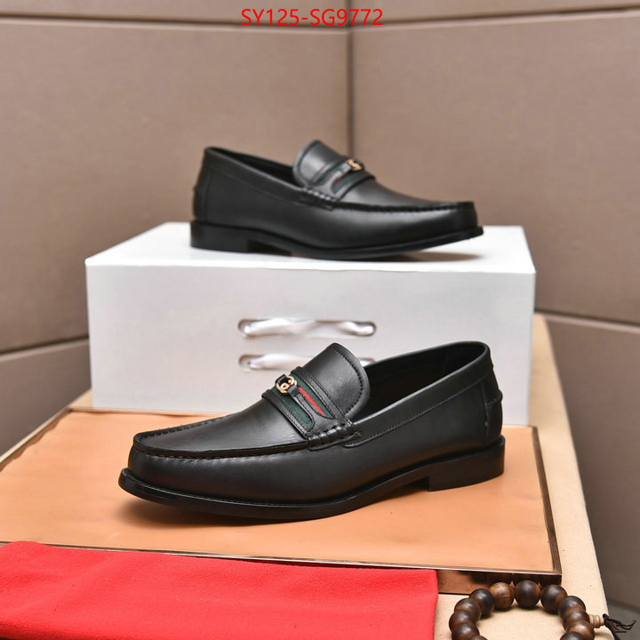 Men Shoes-Gucci fashion designer ID: SG9772 $: 125USD