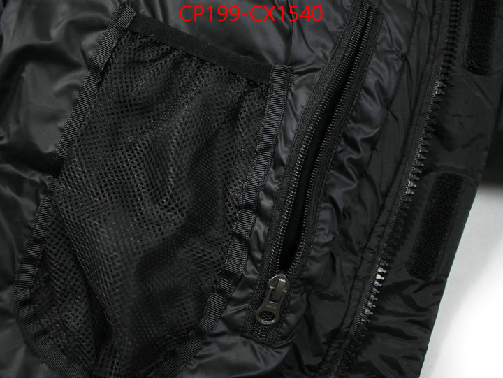 Down jacket Men-Supreme luxury fake ID: CX1538 $: 199USD