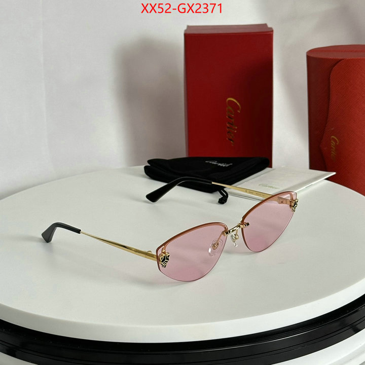 Glasses-Cartier replica wholesale ID: GX2371 $: 52USD