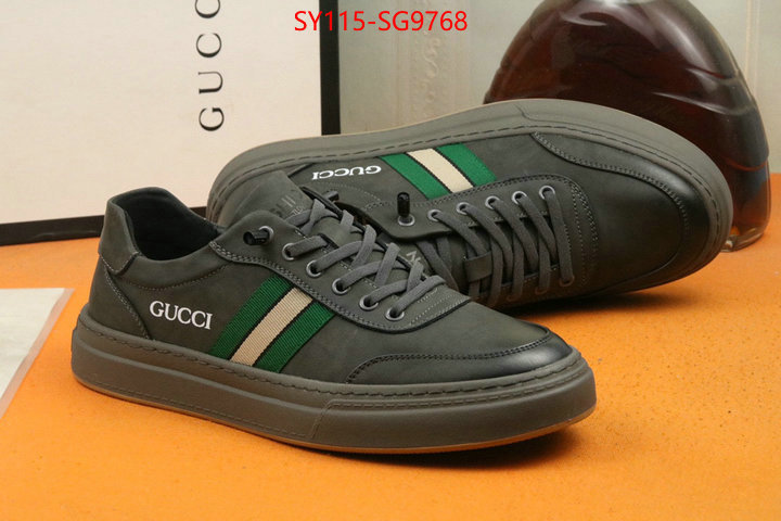 Men Shoes-Gucci fashion designer ID: SG9768 $: 115USD