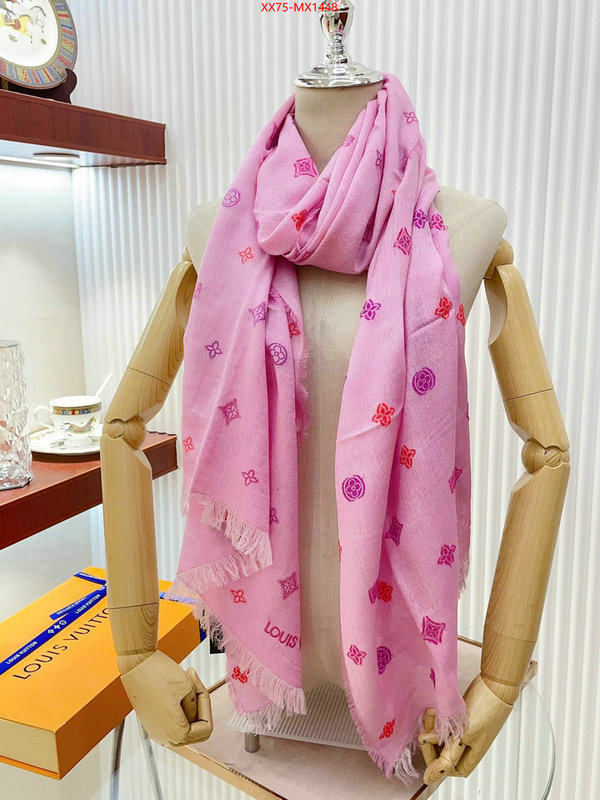 Scarf-LV outlet sale store ID: MX1448 $: 75USD