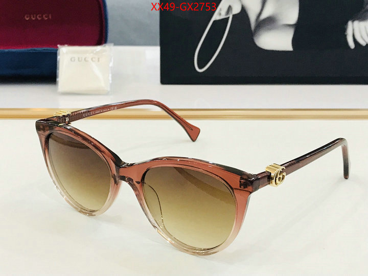 Glasses-Gucci outlet 1:1 replica ID: GX2753 $: 49USD