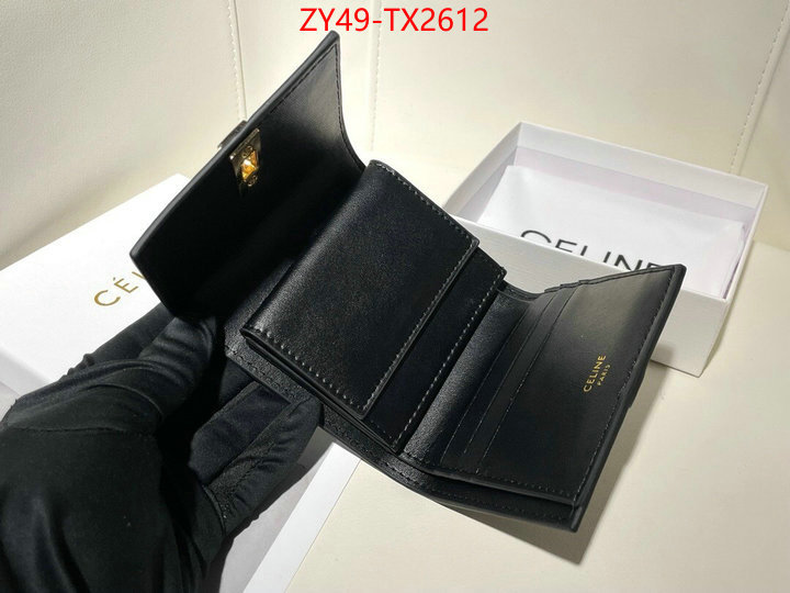 CELINE Bags(4A)-Wallet replica how can you ID: TX2612 $: 49USD,