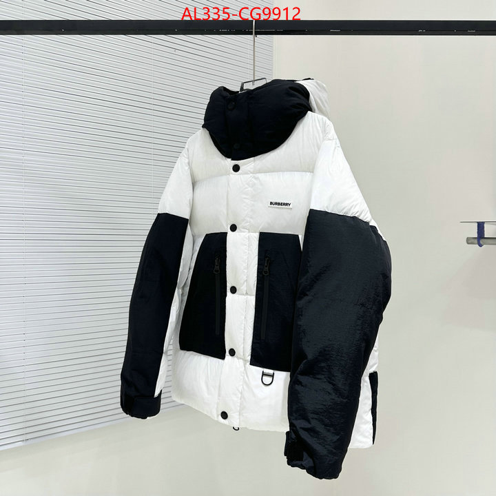 Down jacket Men-Burberry 7 star quality designer replica ID: CG9912 $: 335USD