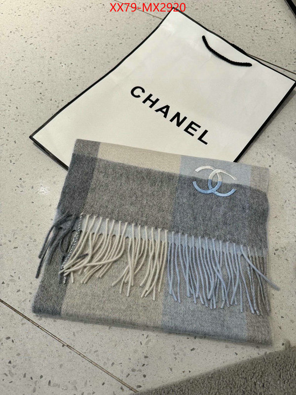 Scarf-Chanel high quality designer ID: MX2920 $: 79USD