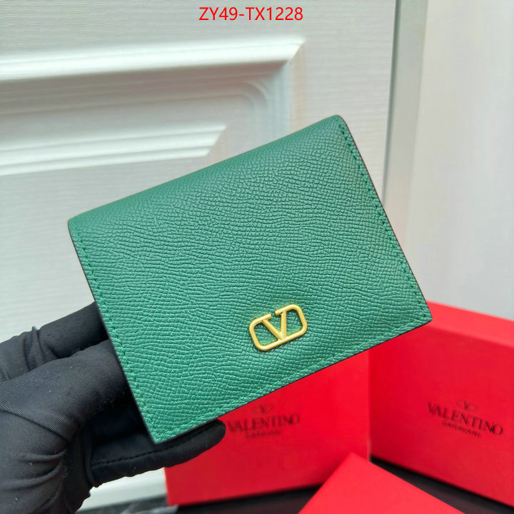 Valentino Bags(4A)-Wallet best luxury replica ID: TX1228 $: 49USD,