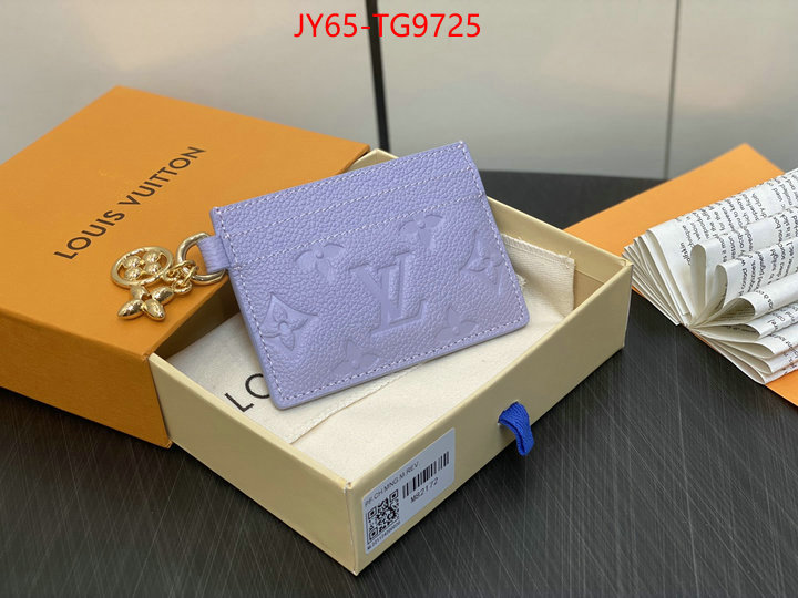 LV Bags(TOP)-Wallet shop cheap high quality 1:1 replica ID: TG9725 $: 65USD,