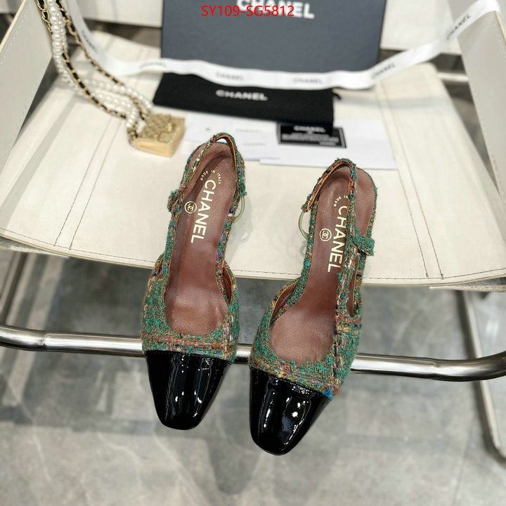 Women Shoes-Chanel fake designer ID: SG5812 $: 109USD