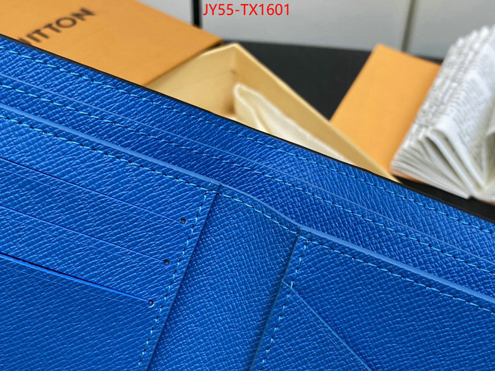 LV Bags(TOP)-Wallet is it illegal to buy ID: TX1601 $: 55USD