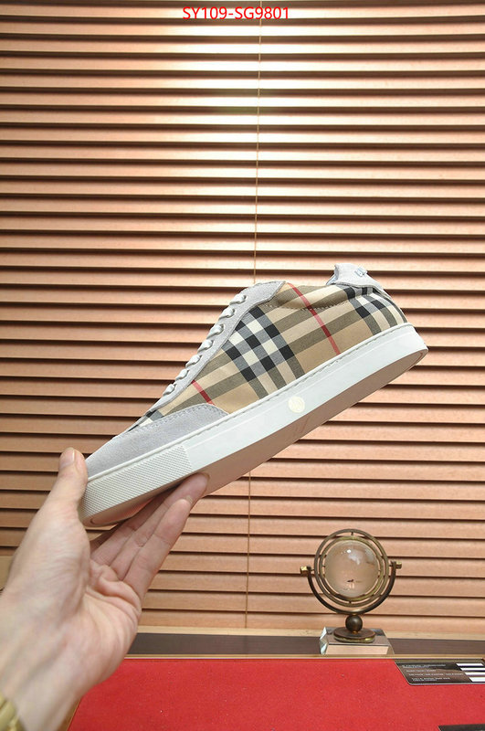 Men Shoes-Burberry top quality replica ID: SG9801 $: 109USD