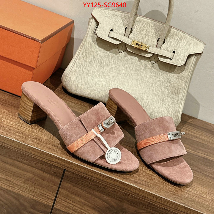 Women Shoes-Hermes counter quality ID: SG9640 $: 125USD