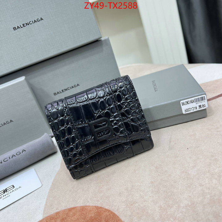 Balenciaga Bags(4A)-Wallet best ID: TX2588 $: 49USD,