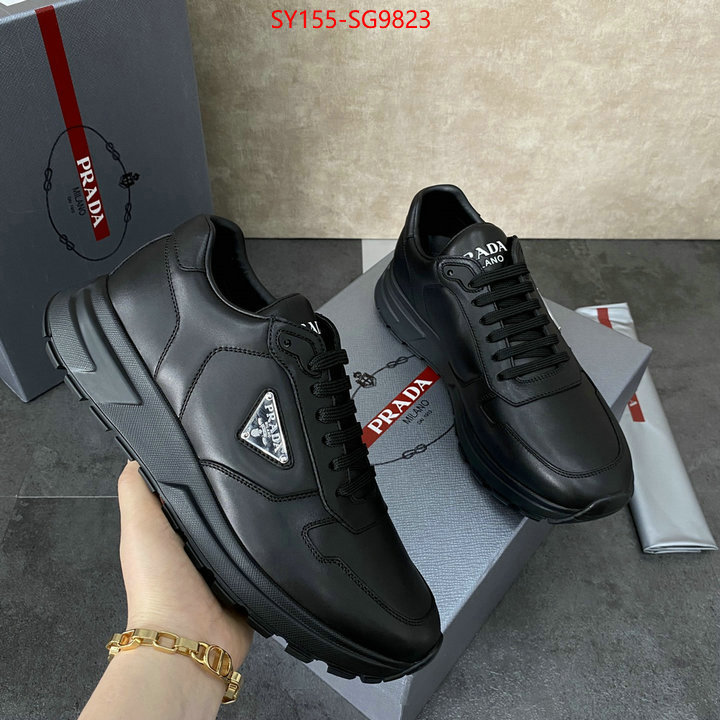 Men shoes-Prada new ID: SG9823 $: 155USD