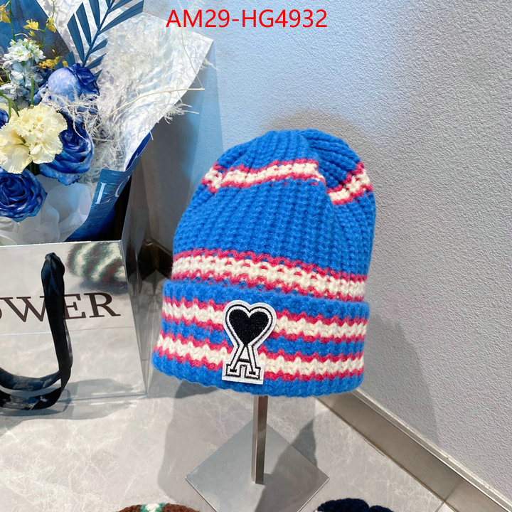 Clothing-AMI brand designer replica ID: HG4932 $: 29USD