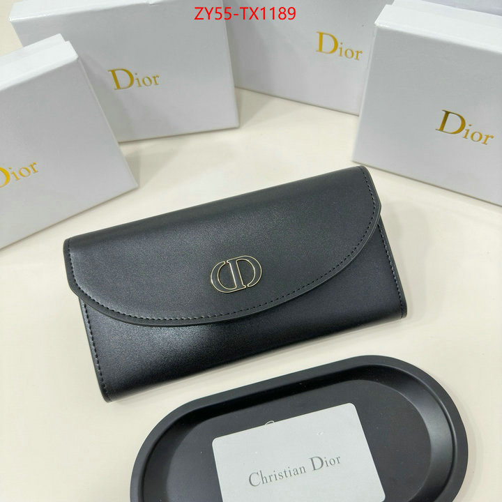 Dior Bags(4A)-Wallet- outlet sale store ID: TX1189 $: 55USD,