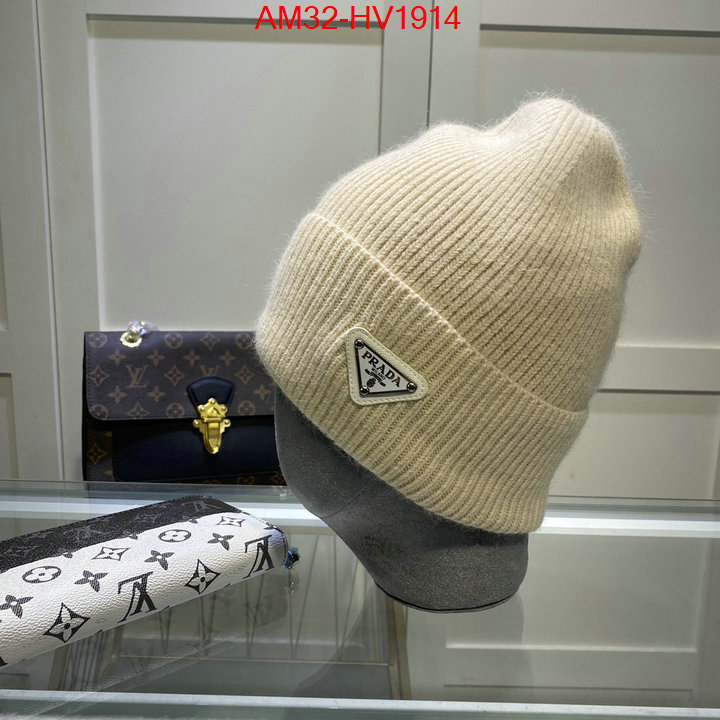 Cap (Hat)-Prada top brands like ID: HV1914 $: 32USD