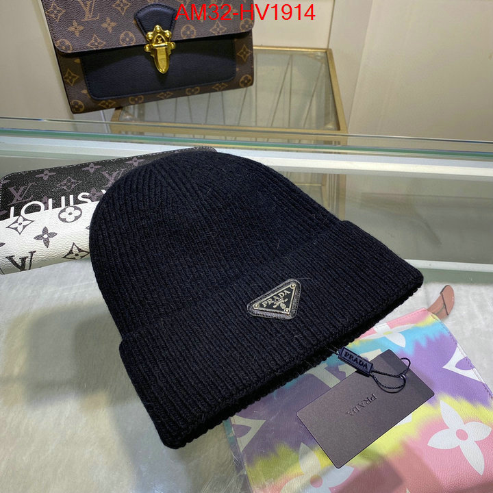 Cap (Hat)-Prada top brands like ID: HV1914 $: 32USD