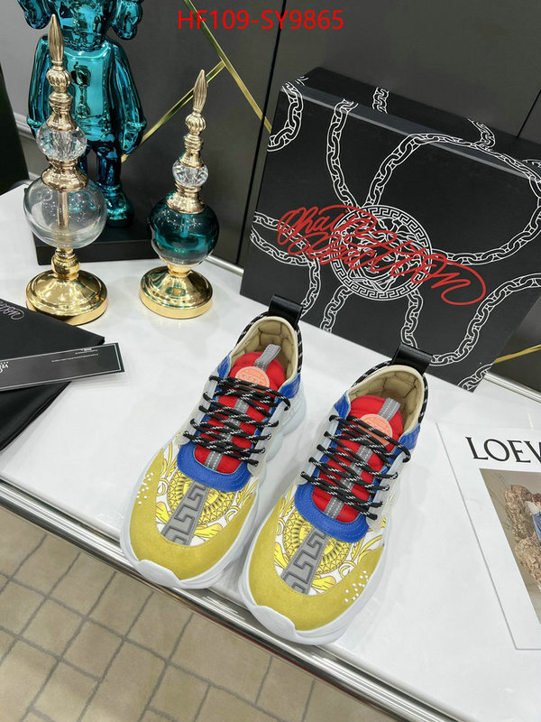 Men Shoes-Versace designer replica ID: SY9865 $: 109USD