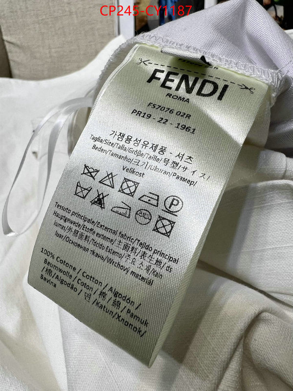 Clothing-Fendi top fake designer ID: CY1187