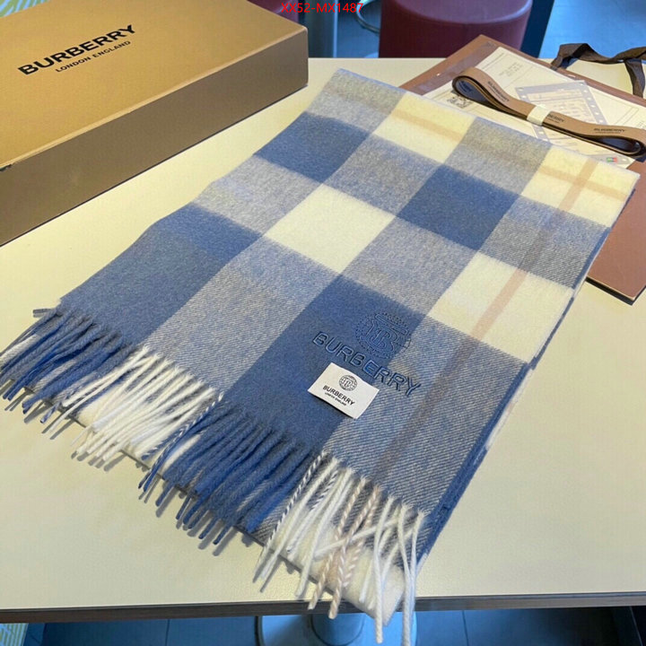 Scarf-Burberry replica aaaaa+ designer ID: MX1487 $: 52USD